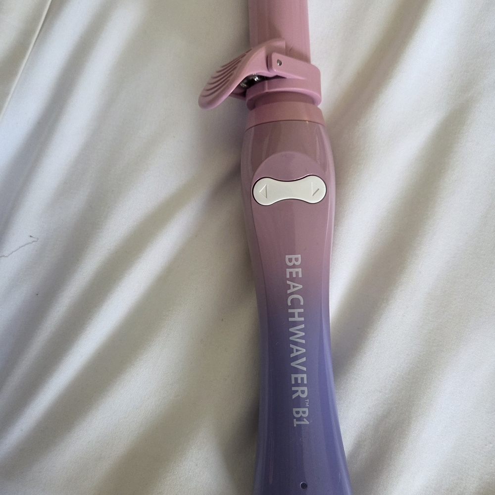 Beachwaver B1 Pink and Purple Curling Iron
